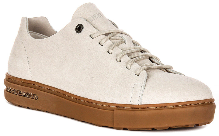 Birkenstock Bend Low sneakers | Grijs suèdeleer voor heren en dames - normale pasvorm