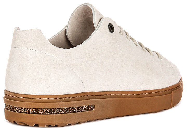 Birkenstock Bend Low sneakers | Grijs suèdeleer voor heren en dames - normale pasvorm