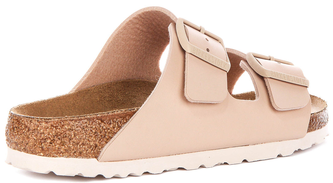 Sandali Birkenstock Arizona | Birko-Flor beige da donna - calzata stretta