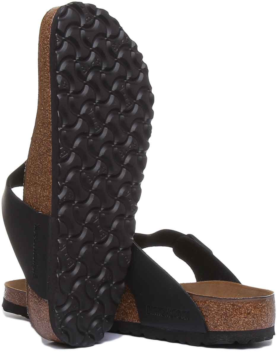 Sandali Birkenstock Gizeh | Birko-Flor nero da donna