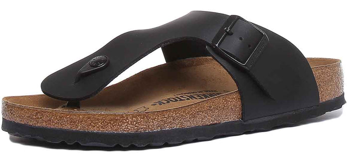 Sandali Birkenstock Ramses | Birko-Flor nero da uomo