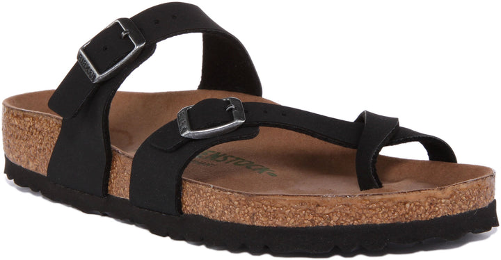 Sandales Birkenstock Mayari | Birko-Flor noir pour femmes