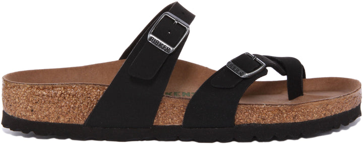 Sandales Birkenstock Mayari | Birko-Flor noir pour femmes