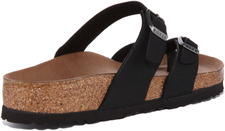 Sandales Birkenstock Mayari | Birko-Flor noir pour femmes