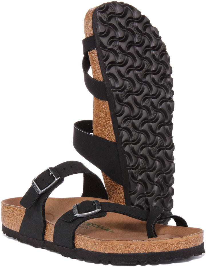 Sandales Birkenstock Mayari | Birko-Flor noir pour femmes