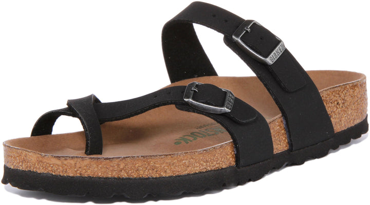 Sandales Birkenstock Mayari | Birko-Flor noir pour femmes