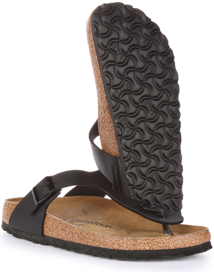 Sandali Birkenstock Gizeh | Birko-Flor nero da donna