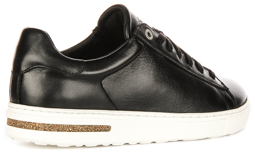 Sneakers Birkenstock Bend Low | Pelle genuina nera per uomo e donna - Vestibilità regolare