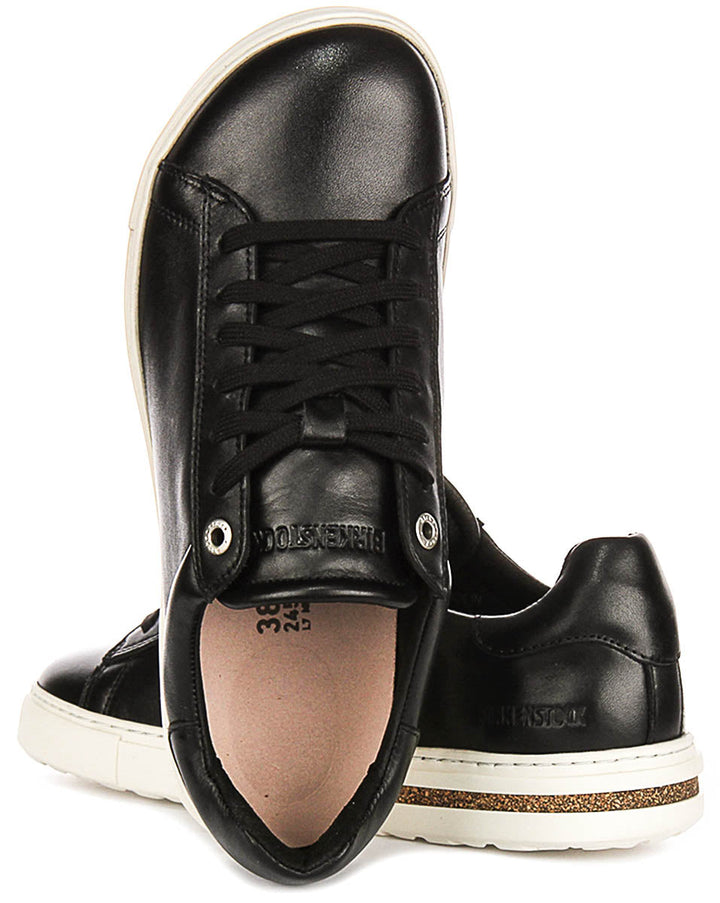 Sneakers Birkenstock Bend Low | Pelle genuina nera per uomo e donna - Vestibilità regolare