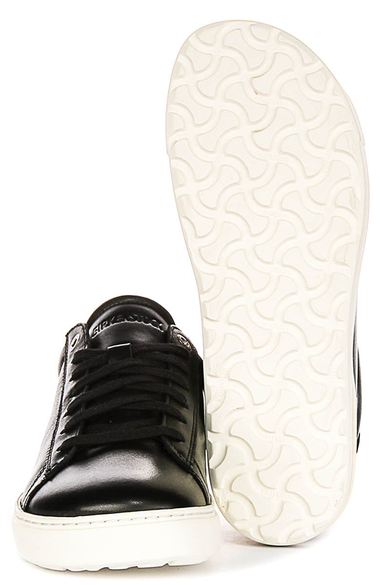 Sneakers Birkenstock Bend Low | Pelle genuina nera per uomo e donna - Vestibilità regolare