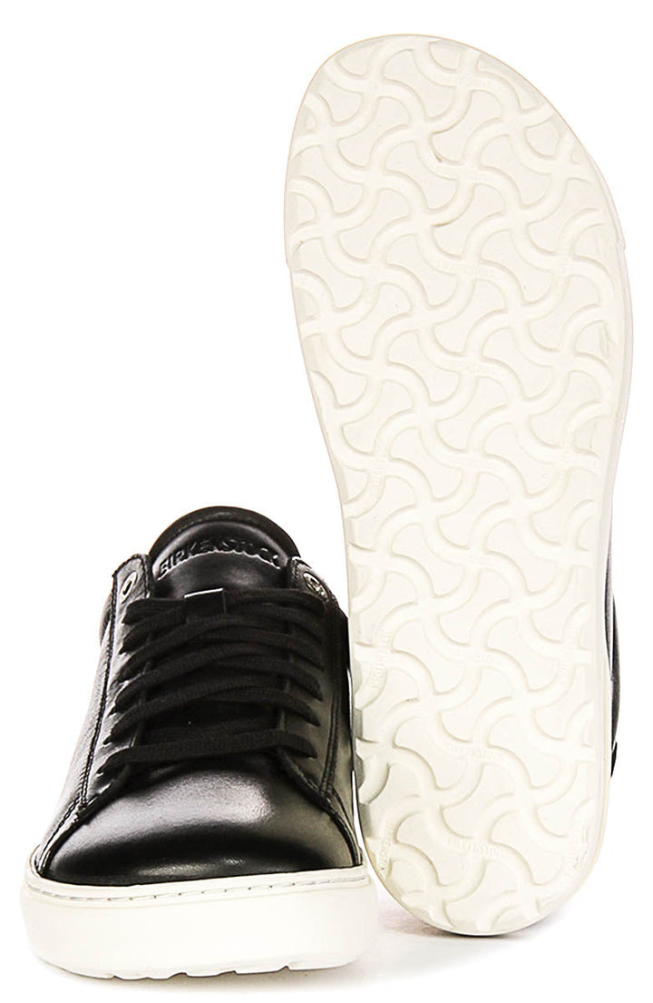Sneakers Birkenstock Bend Low | Pelle genuina nera per uomo e donna - Vestibilità regolare