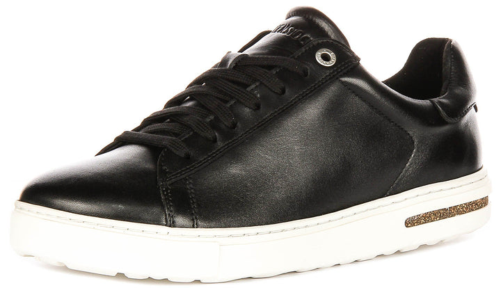 Sneakers Birkenstock Bend Low | Pelle genuina nera per uomo e donna - Vestibilità regolare