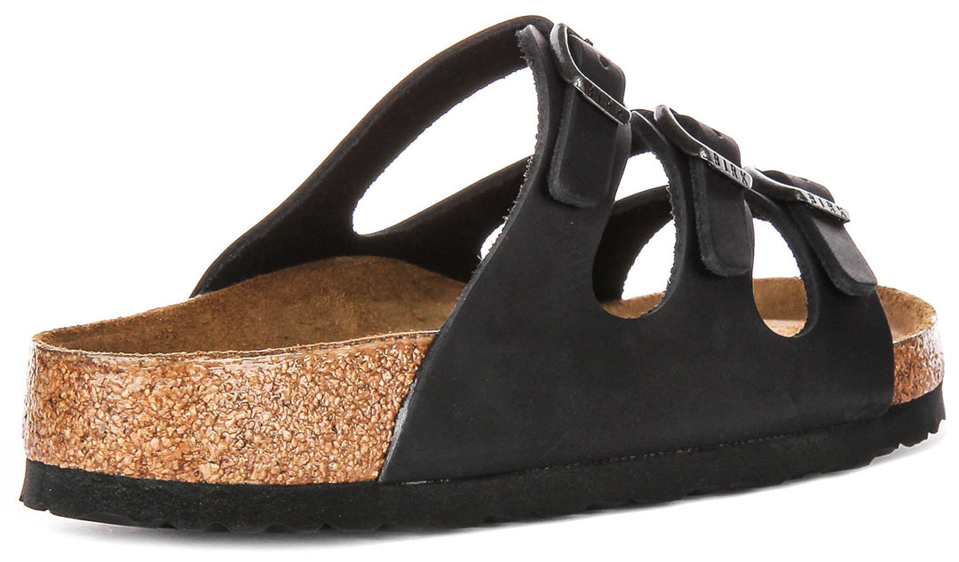 Birkenstock Florida sandales | cuir suédé noir pour femmes