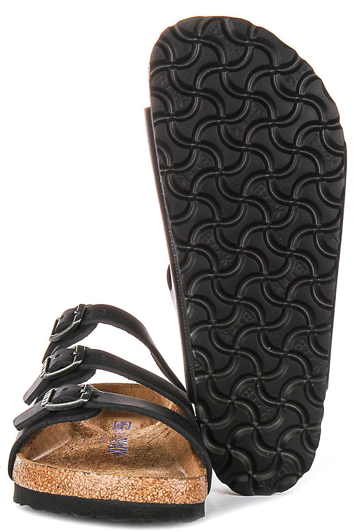 Birkenstock Florida sandales | cuir suédé noir pour femmes