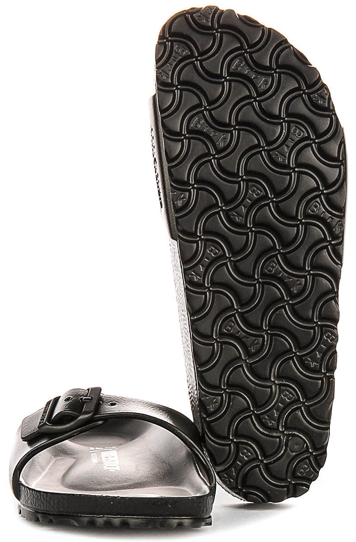 Birkenstock Madrid sandales | EVA noir pour femmes - coupe étroite