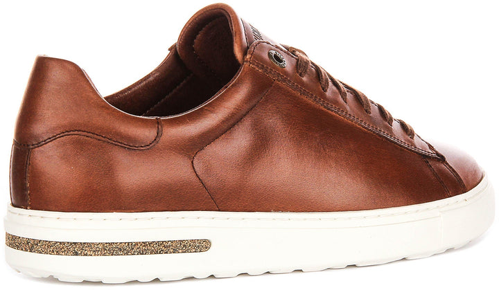 Sneakers Birkenstock Bend Low | Pelle genuina color cognac per uomo e donna
