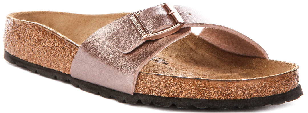 Sandali Birkenstock Madrid | Birko-Flor color rame da donna - calzata regolare
