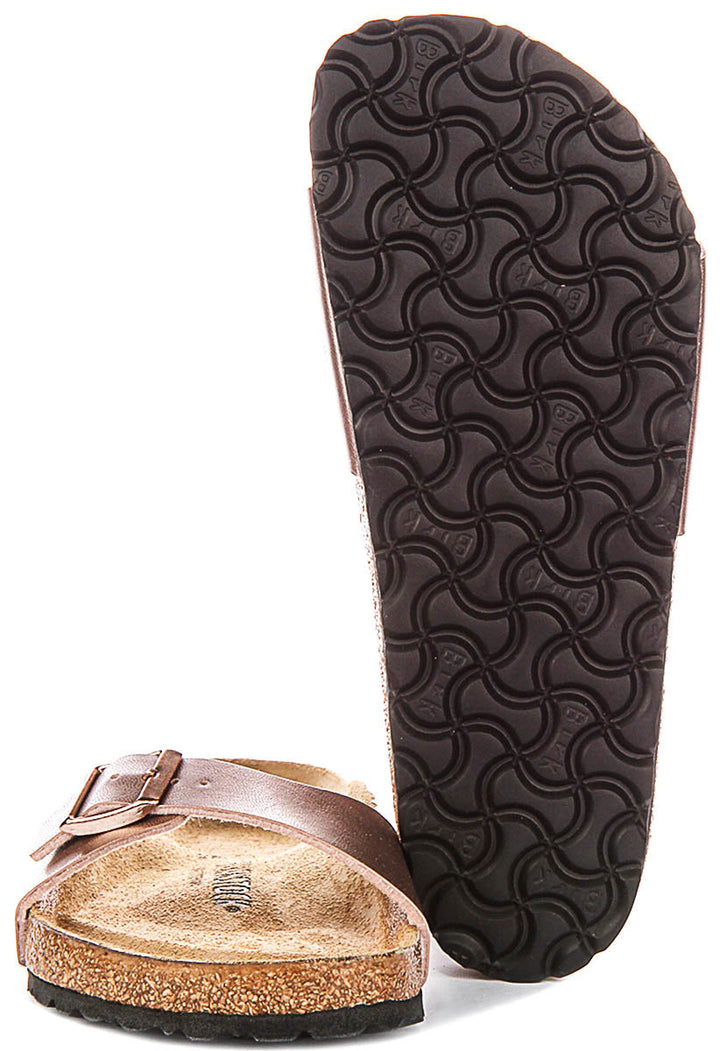 Sandali Birkenstock Madrid | Birko-Flor color rame da donna - calzata regolare