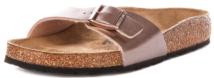 Sandali Birkenstock Madrid | Birko-Flor color rame da donna - calzata regolare