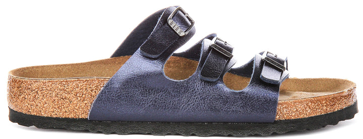 Birkenstock Florida-sandalen | nachtblauw Birko-Flor voor heren en dames – normale pasvorm