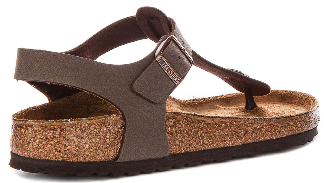 Birkenstock Kairo klompen | Mokka Birko-Flor voor heren en dames - Normale pasvorm