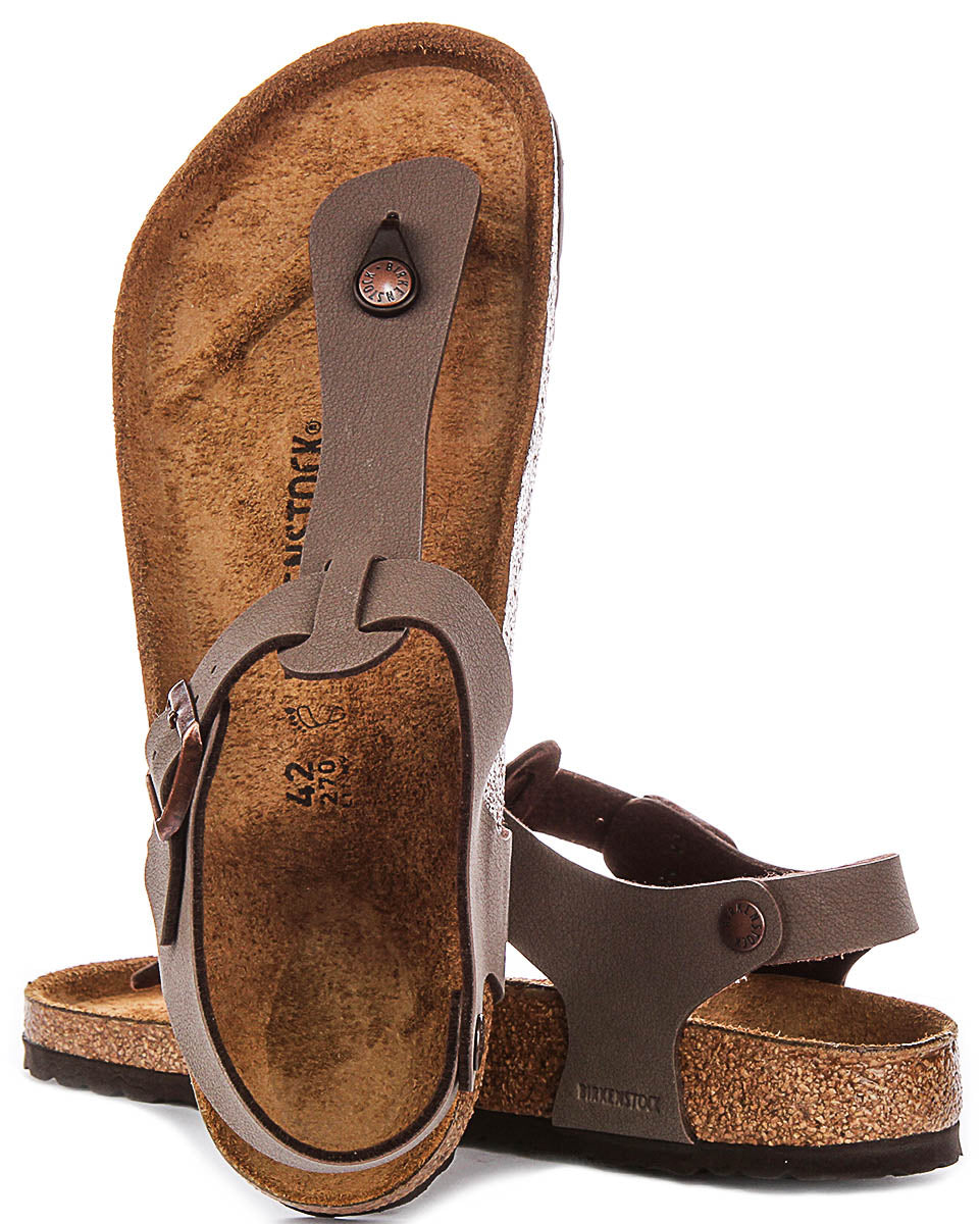 Birkenstock Kairo klompen | Mokka Birko-Flor voor heren en dames - Normale pasvorm