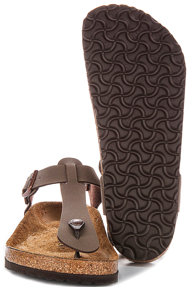 Birkenstock Kairo klompen | Mokka Birko-Flor voor heren en dames - Normale pasvorm
