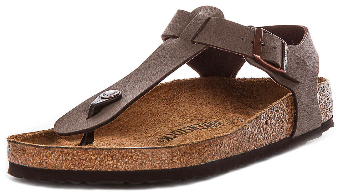 Birkenstock Kairo klompen | Mokka Birko-Flor voor heren en dames - Normale pasvorm