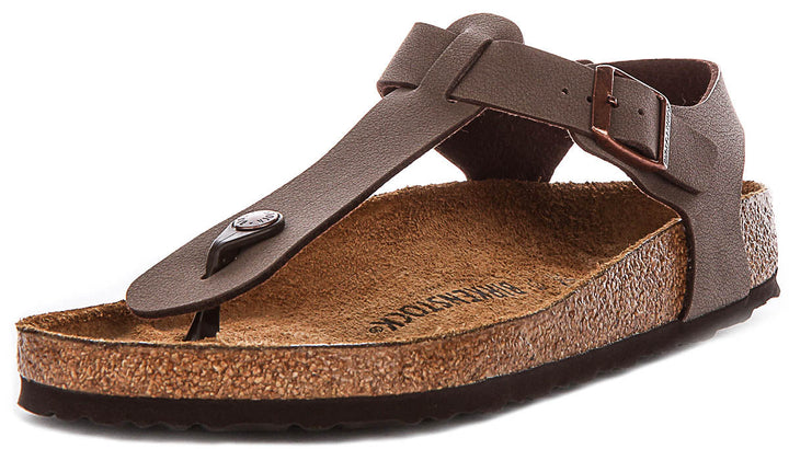 Birkenstock Kairo klompen | Mokka Birko-Flor voor heren en dames - Normale pasvorm
