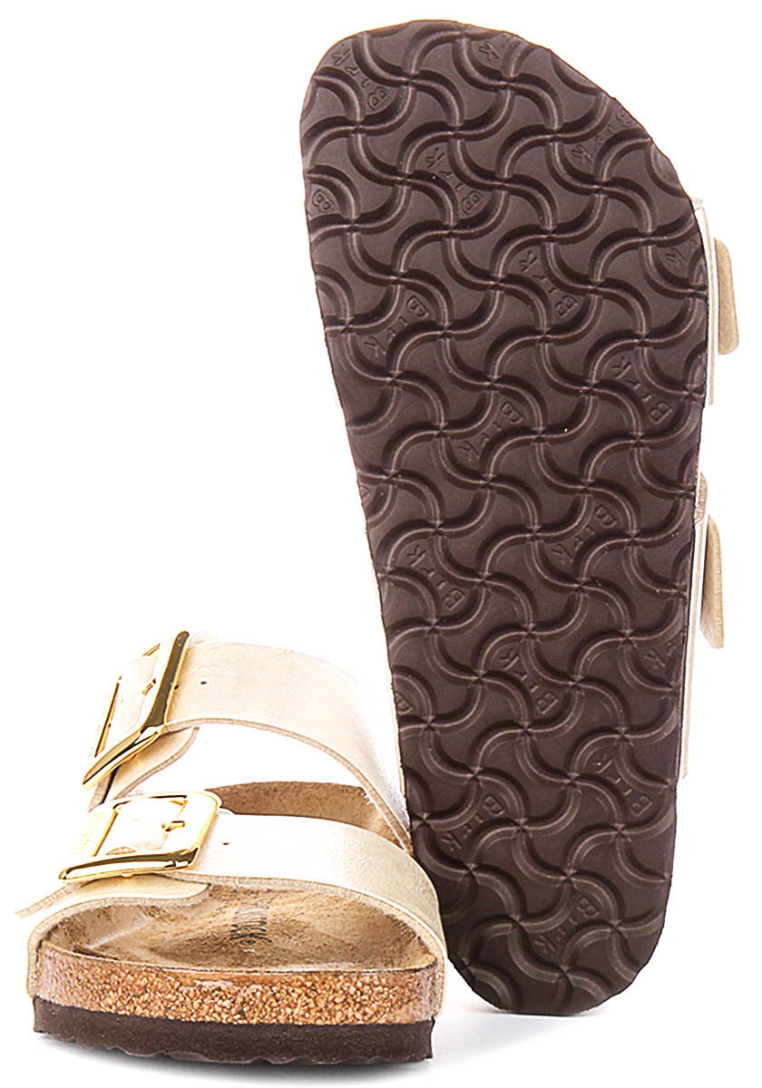Birkenstock Sydney Cushion-klompen | parelwit Birko-Flor voor dames – normale pasvorm