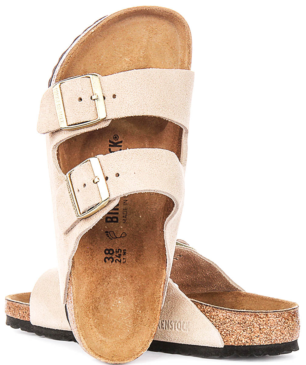 Birkenstock Arizona Sandals | Sand Birko-Flor for Women - Regular Fit