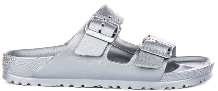 Birkenstock Arizona Sandals | Silver EVA for Men and Women - Narrow Fit