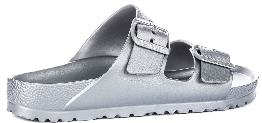 Birkenstock Arizona Sandals | Silver EVA for Men and Women - Narrow Fit