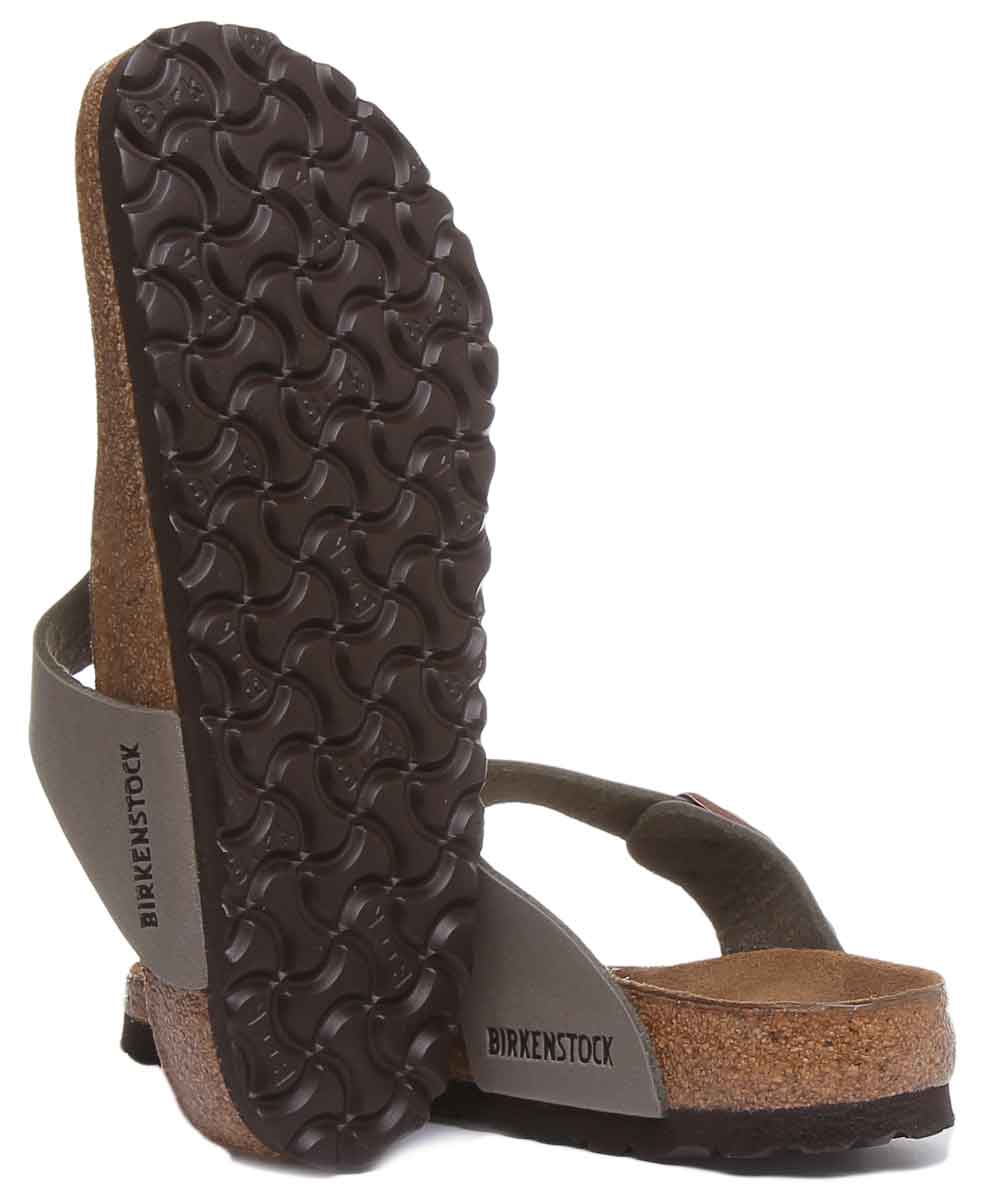 Sandales Birkenstock Gizeh | Birko-Flor pierre pour femmes