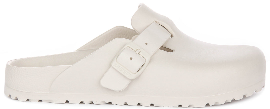 Birkenstock Boston zoccoli | EVA color pietra da uomo e donna - Calzata stretta