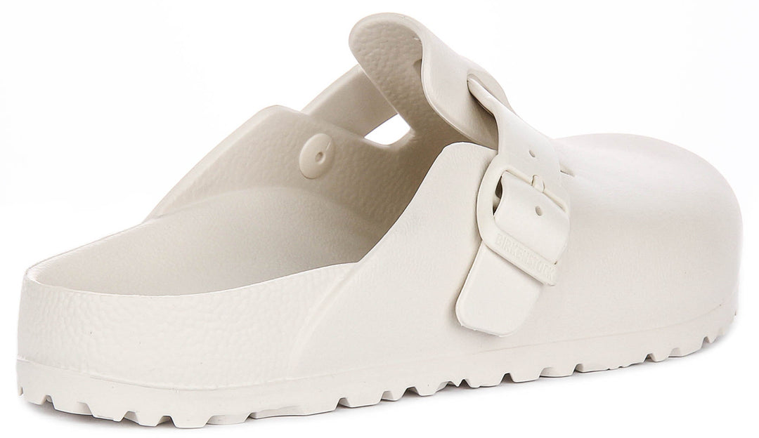 Birkenstock Boston zoccoli | EVA color pietra da uomo e donna - Calzata stretta