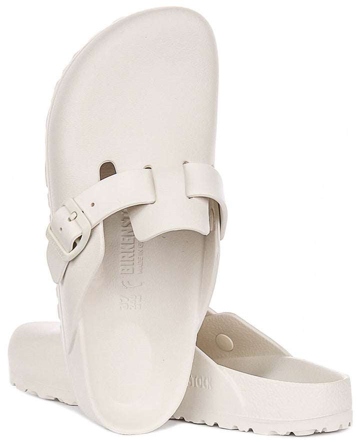 Birkenstock Boston zoccoli | EVA color pietra da uomo e donna - Calzata stretta