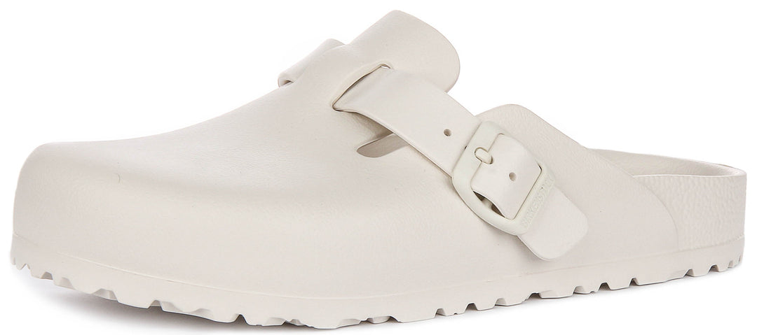 Birkenstock Boston zoccoli | EVA color pietra da uomo e donna - Calzata stretta