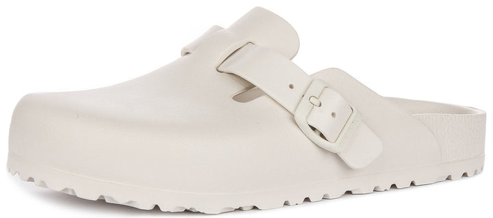 Birkenstock Boston zoccoli | EVA color pietra da uomo e donna - Calzata stretta