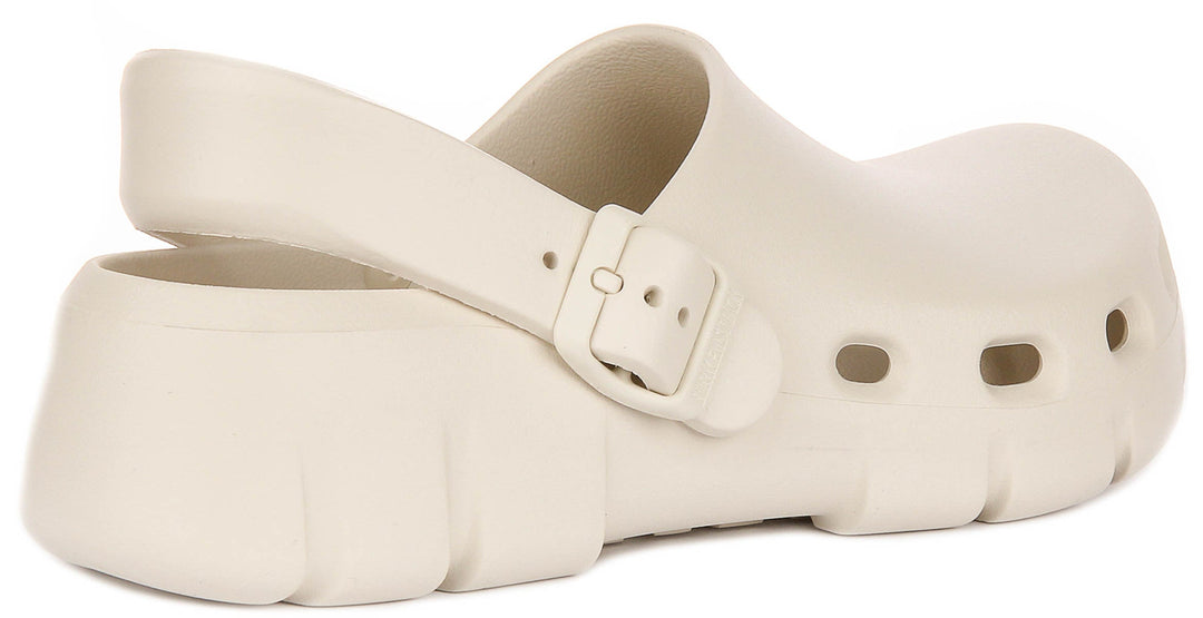 Birkenstock Birki Flow sabots | EVA couleur pierre pour hommes et femmes - coupe standard
