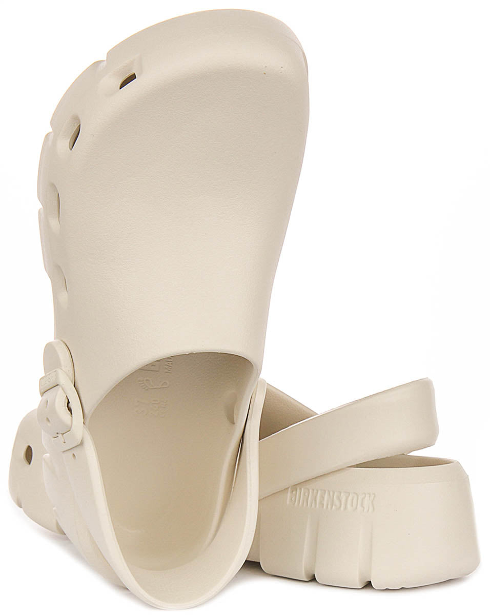 Birkenstock Birki Flow sabots | EVA couleur pierre pour hommes et femmes - coupe standard