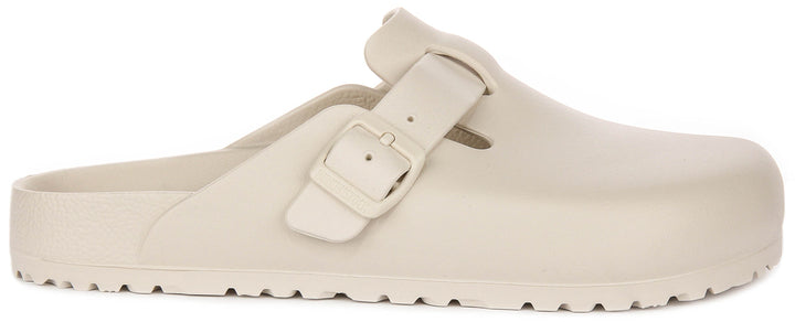 Birkenstock Boston zoccoli | EVA color pietra da uomo - Calzata regolare