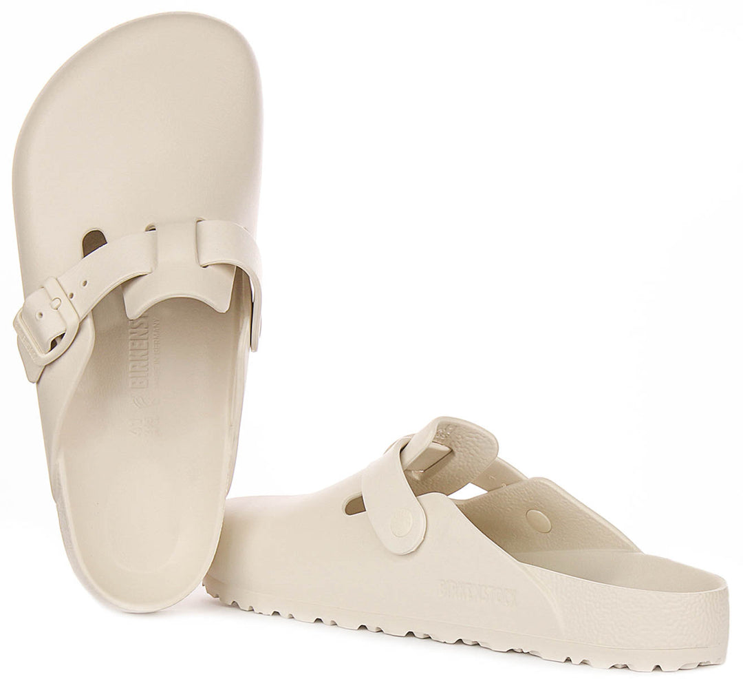 Birkenstock Boston zoccoli | EVA color pietra da uomo - Calzata regolare