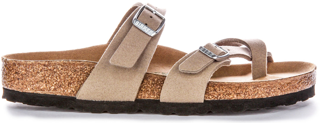 Sandali Birkenstock Mayari | Birko-Flor color tortora - Adatto ai vegani, da uomo e da donna