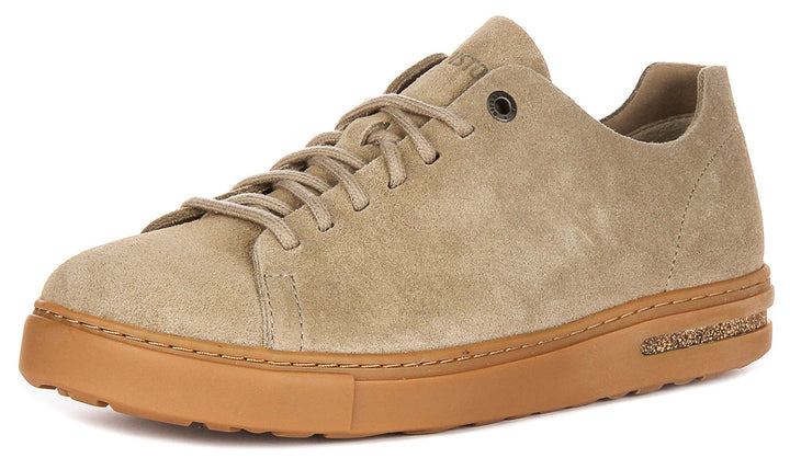 Sneakers Birkenstock Bend Low | Pelle scamosciata color tortora per uomo e donna