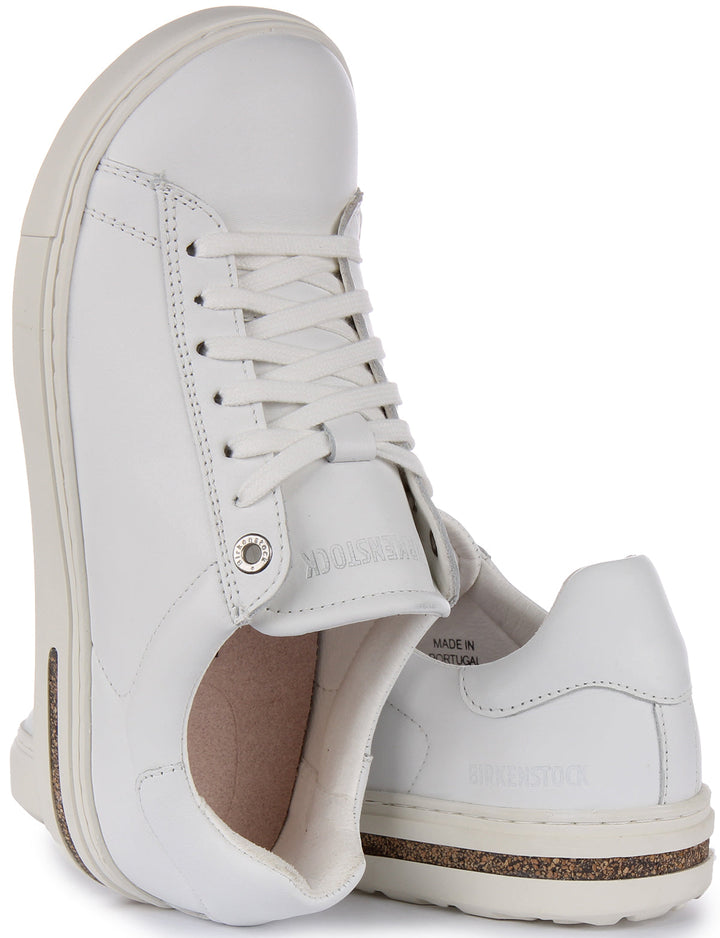 Sneakers Birkenstock Bend Low | Tomaia bianca in materiale caratteristico Birkenstock per uomo e donna - Vestibilità regolare