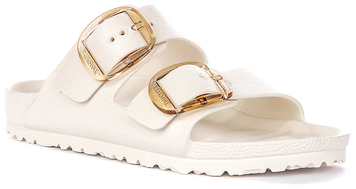 Sandali Birkenstock Arizona | EVA bianco - fibbia grande da uomo e donna - calzata stretta