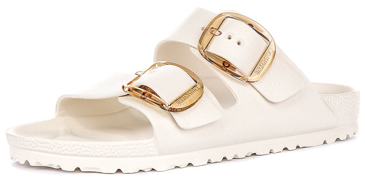 Sandali Birkenstock Arizona | EVA bianco - fibbia grande da uomo e donna - calzata stretta